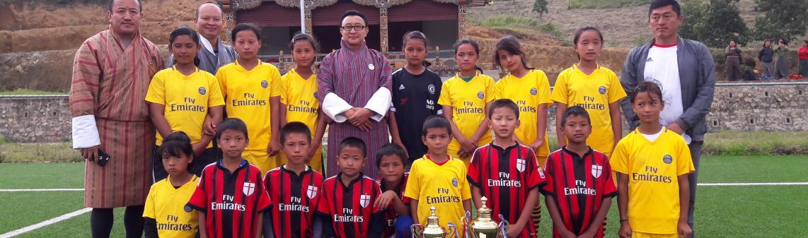 Intra-Dzongkhag Grassroot footbal tournament organized